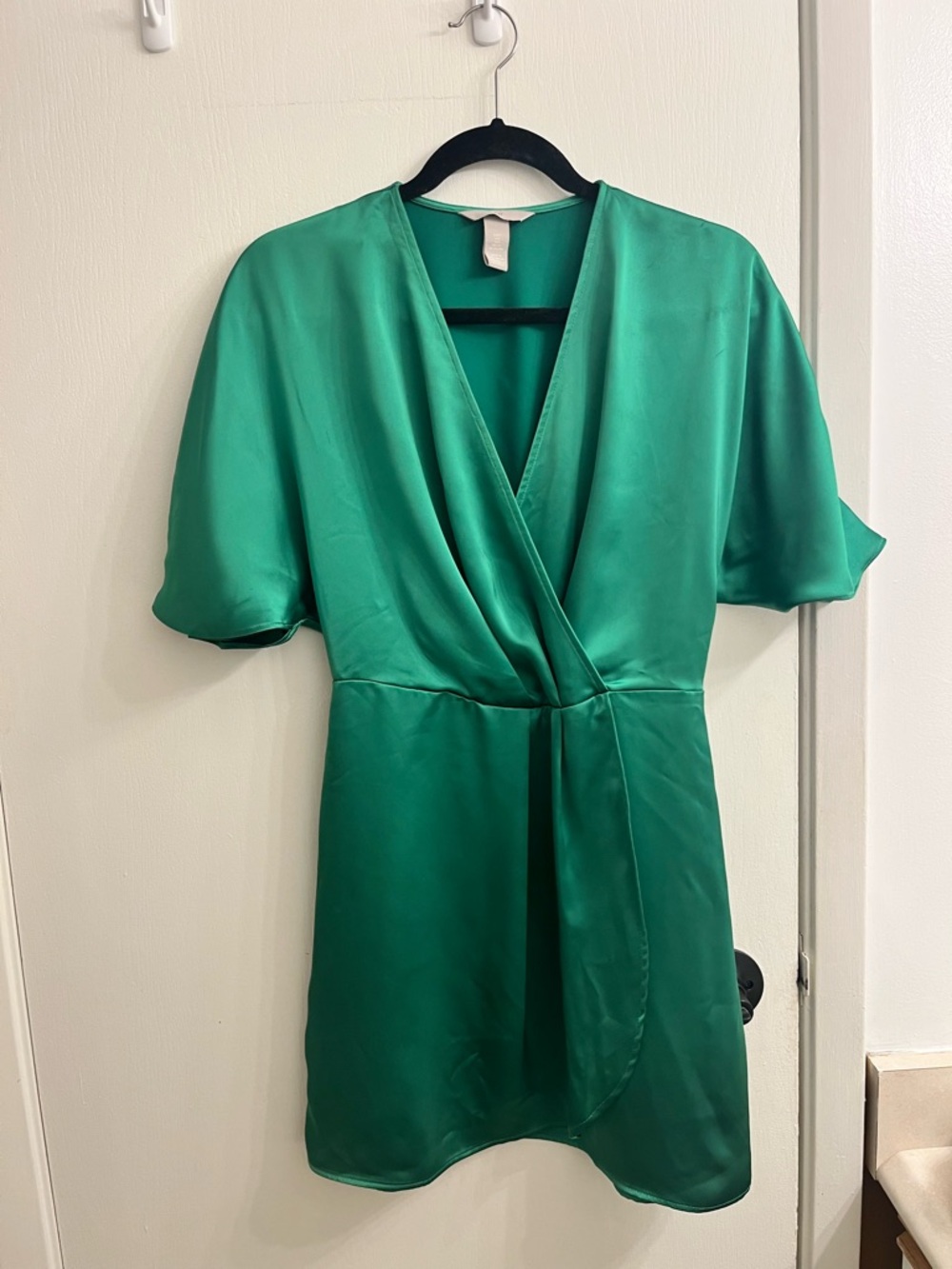 Emerald Green Mini Dress